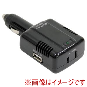 大自工業 Meltec 大自工業 SIV-15 インバーター USB&コンセント 静音タイプ DC12V