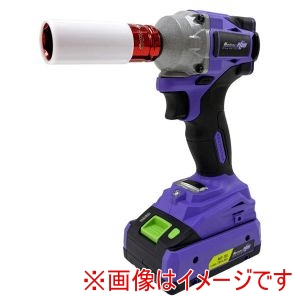 大自工業 メルテック Meltec メルテック MP-110 充電式 インパクトレンチ 4段階打撃モード採用 最大トルク約340Nm ディープソケット3個付属