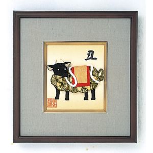 パナミ  Panami パナミ コイン手芸 ミニ祝額シリーズ 干支 丑 No.102 Panami ETO102 タカギ繊維