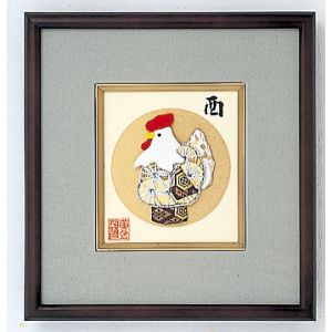 パナミ  Panami パナミ コイン手芸 ミニ祝額シリーズ 干支 酉 No.110 Panami ETO110 タカギ繊維