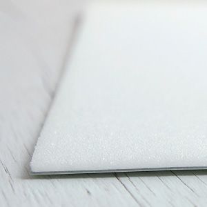 日本紐釦貿易 Nippon Chuko NBK シール付きスポンジシート 芯材 厚紙付き 3mm厚 24×27cm M601-NSD 日本紐釦貿易 タカギ繊維