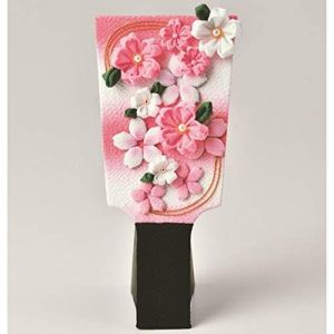 パナミ Panami パナミ ちりめん細工キット つまみ細工で作る 桜の羽子板 LH-162 Panami タカギ繊維