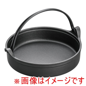 及源鋳造 及源鋳造 盛栄堂 すきやき鍋 ツル付 26cm CA-2