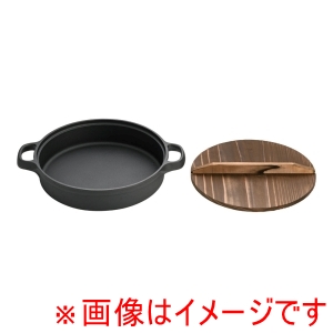 及源鋳造 及源鋳造 盛栄堂 すきやき ぎょうざ 兼用鍋 26cm CA-4