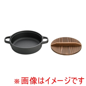 及源鋳造 及源鋳造 盛栄堂 すきやき ぎょうざ 兼用鍋 20cm CA-024