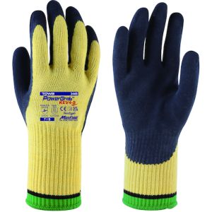 トワロン トワロン 344S-7S 耐切創手袋 PowerGrab KEV4-S 7/S