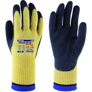 トワロン トワロン 344S-8M 耐切創手袋 PowerGrab KEV4-S 8/M