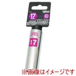 高儀 GIS 高儀 ディープソケット12.7 17mm GIS