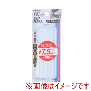 高儀 EM 高儀 グルースティック7.5φ10本組 透明 EM