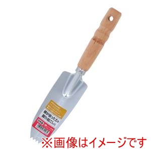 高儀 高儀 木柄根切移植ゴテWクロームメッキ