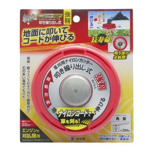 高儀 EARTH MAN 高儀 EARTH MAN T-E 斬丸 ナイロンコードカッター 叩き繰り出し式強靭