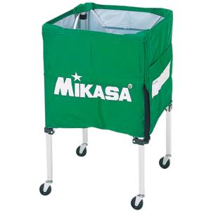ミカサ MIKASA ミカサ 器具 ボールカゴ 箱型 小 フレーム 幕体 キャリーケース3点セット ライトグリーン BCSPSS