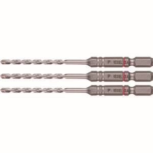 ベッセル VESSEL ベッセル APD3S-3.4 磁器タイル用ドリル APD 3本組 ドリル径:3.4mm 有効長:45mm VESSEL