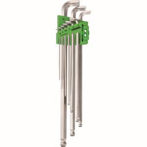 ベッセル VESSEL ベッセル 8209BP-L 本締めボールポイントレンチ短軸仕様 ロングタイプ9本組 H1.5、2、2.5、3、4、5、6、8、10 VESSEL