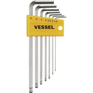 ベッセル VESSEL ベッセル 8307BP 8307BP 本締めボールポイントレンチ 7本組