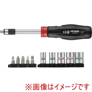 ベッセル VESSEL ベッセル 400PD2-1 400PD2-1 2WAYパワードライバーセット