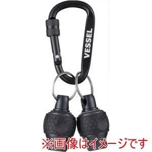 ベッセル VESSEL ベッセル QB-22K2GBK QB-22K2GBK ボールクイックキャッチャー2個組 ギャラクシー黒