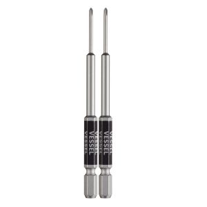ベッセル VESSEL ベッセル GS160100 剛彩ビット 片頭 精密タイプ 2本組 +0X100mm VESSEL