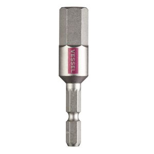 ベッセル VESSEL ベッセル GSH120S 剛彩ビット 片頭ヘックス 12.0mmX65mm VESSEL