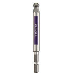 ベッセル VESSEL ベッセル GSBP080S 剛彩ビット 片頭ボールポイント 対辺8.0mmX100mm VESSEL