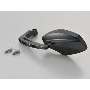 デイトナ DAYTONA デイトナ 98917 パラレルミラー ヘキサゴン/ブラック左 DAYTONA