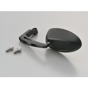 デイトナ DAYTONA デイトナ 14954 パラレルミラー オーバル/ブラック左 DAYTONA