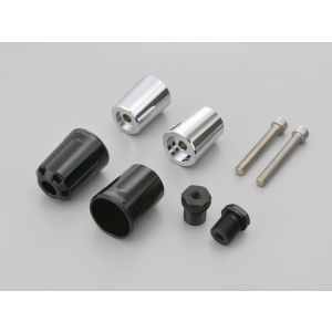 デイトナ DAYTONA デイトナ 17258 ビッグバイク ヘビーウエイトバーエンド リボルバー ブラック M17 DAYTONA