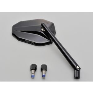 デイトナ DAYTONA デイトナ 17888 ビッグバイク ミラー HIGH SIDER ロッドミラー VICTORY ブラック DAYTONA