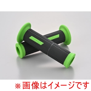 デイトナ DAYTONA デイトナ 61814 GRIPPY GRIP GG-D-BASE2 全長125mm 22.2ハンドル用 ブラック グリーン