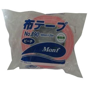 古藤工業 Furuto 古藤工業 A-60 カラー布粘着テープ ピーチ 50mm×25m 890