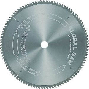 モトユキ モトユキ GA-260-80 グローバルソー アルミ用 外径260mm