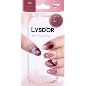プロルート丸光 プロルート丸光 LYSD’OR リスドール セミキュアジェルネイル ハンドネイル用 ビーナスベルト ニュアンス 24枚入