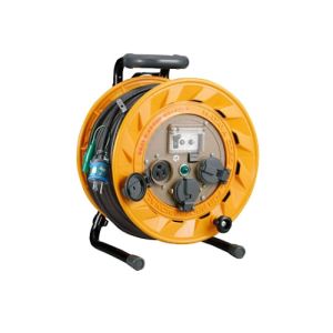 ハタヤリミテッド HATAYA ハタヤ BR-501KX BR型 単相100V型ブレーカーリール 50m アース付 とび出しプラグ付 メーカー直送 代引不可 沖縄 離島不可