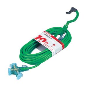 ハタヤリミテッド HATAYA ハタヤ SX-103-G 2P延長コード 10m グリーン