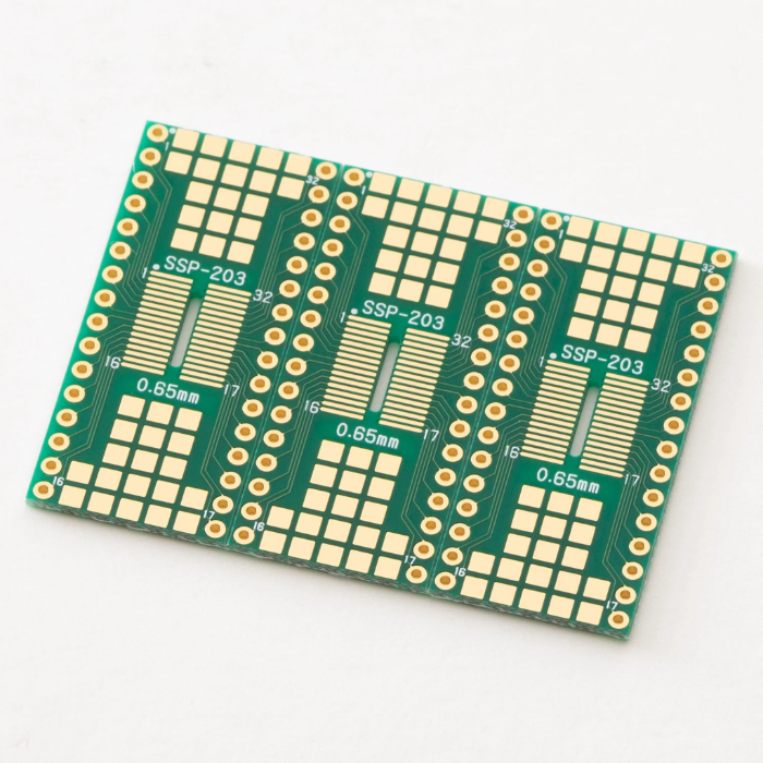 サンハヤト Sunhayato サンハヤト SSP-203 SOP IC変換基板 0.5 0.65mmピッチ Max.32ピン Sunhayato