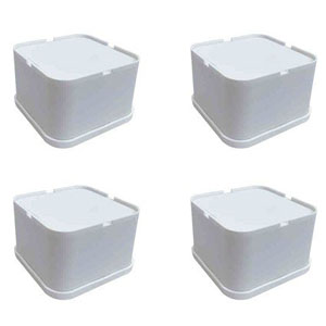 日晴金属 日晴金属 洗濯機 かさ上げ台 4個入 LC-EKD65