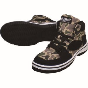 喜多 喜多 MG5590-CMO-26.0 ハイカットセーフティスニーカー カモフラ 26.0