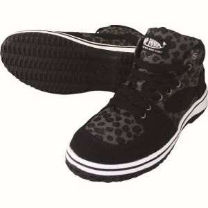 喜多 喜多 MG5590-LEO-23.0 ハイカットセーフティスニーカー レオパルド 23.0