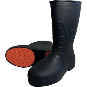 喜多 喜多 KR7030-BK-LL 柔らかいEVA安全ラバーブーツ ブラック LL 26.5～27.0