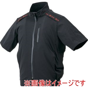 原田産業 原田産業 33700516 半袖ブルゾン空調ウェア EX.WORKERS ブラック 3L