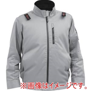 原田産業 原田産業 33700-845 EX.WORKERS E/Fウェア長袖ブルゾンAS シルバーグレー 2L