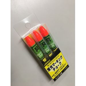 祥碩堂 祥碩堂 S15601 JBSO 蛍光チョーク 赤 3入
