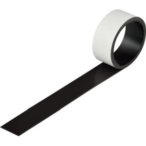 日本緑十字社 緑十字 312130 粘着マグネット 強磁力タイプ マグネ30T 30mm 幅×1m×1.2mm 裏テープ付