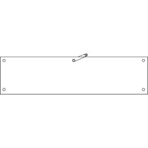 日本緑十字社 緑十字 140101 ビニール製腕章 白無地タイプ 腕章-100 白 90×360mm 軟質エンビ