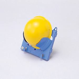 日本緑十字社 緑十字 241030 ヘルメットラック 1個掛け用 ST821-R 240×275mm 壁掛式 ポリプロピレン