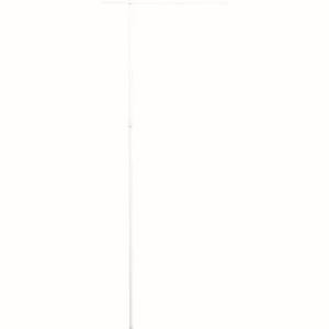 日本緑十字社 緑十字 255101 のぼり用ポール のぼり竿 白 ノボリ用ポールA-W 全長1600～2900mm 2段伸縮式