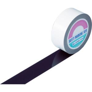 日本緑十字社 緑十字 148057 ガードテープ ラインテープ 黒 GT-501BK 50mm 幅×100m 屋内用