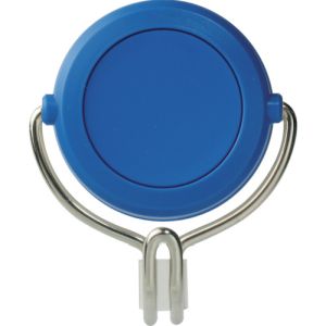 日本緑十字社 緑十字 313019 強力マグネットフック 可動式フックタイプ 青 MG-757BL 60×70mm 耐荷重7kg