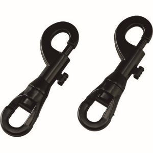 日本緑十字社 緑十字 284171 プラスチックチェーン用ジョイント 黒 SNP-BK 全長99mm 対応線径 10/12mm 以下 2個組 ナイロン