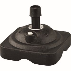 日本緑十字社 緑十字 255126 のぼり旗用スタンド 注水タイプ 黒 ノボリ用ポール台TK-BK 満水時10kg ポリエチレン製